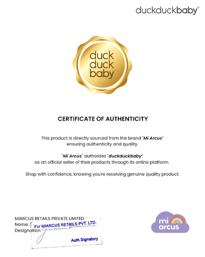 Mi Arcus Grow Kind Chrys Knitted Baby Sleeping Bag-with Zippers & Shoulder Button-Cotton-Light Blue-Newborn Bed