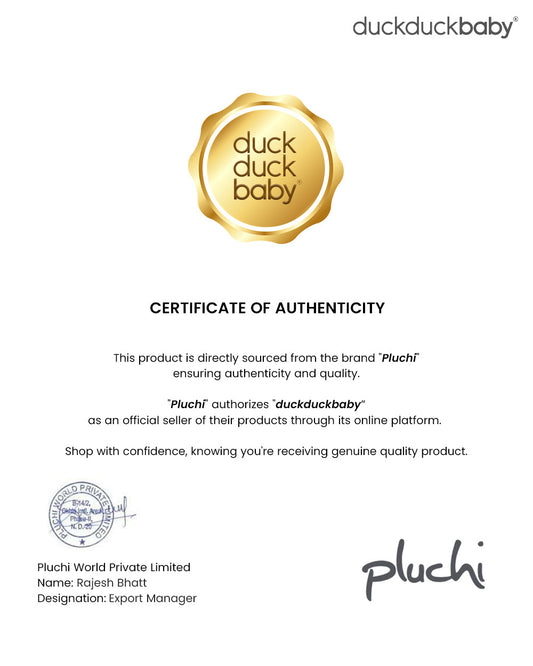 Pluchi Large Cuddle Kick Football Cotton Knitted Soft Toy-Develop Motor Skills-Easy to Wash-Dark Grey-For Infants
