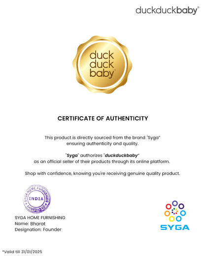 Syga Lavender Headband-Solid-Cotton Blend-For Infants