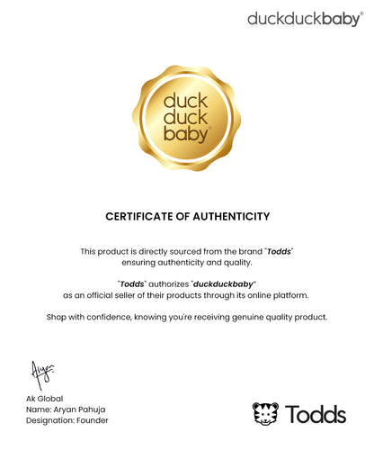 Todds Trike-ISO 8124 Certified-Detachable & Height Adjustable Parent Handlebar-With Birchwood Pedals & Vegan Leather Padded Seat-For 18M+-Popsicle Pink