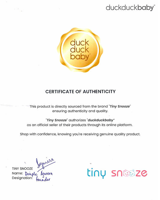 Tiny Snooze Organic Changing Mat & Bed Protector-With Antibacterial & Hypoallergenic Filling-Purple Clouds