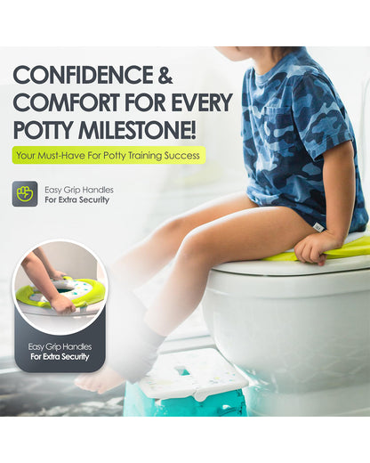 bbluv Poti Potty Seat-With Removable Cushion-Lime-9M+
