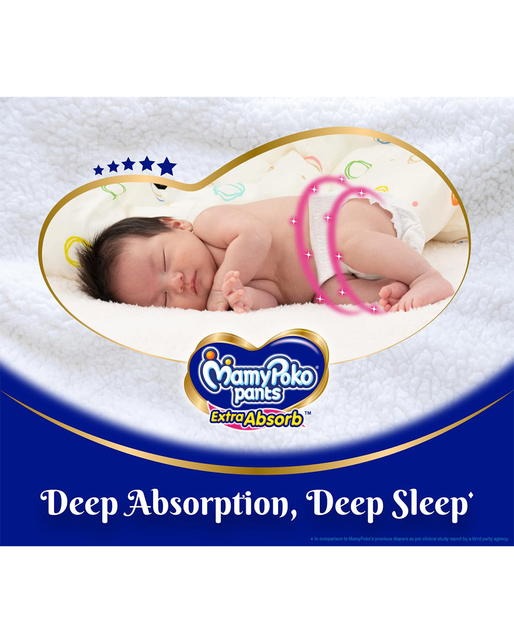 MamyPoko Extra Absorb Diaper Pants-M (7-12 Kg)-2X Protection for