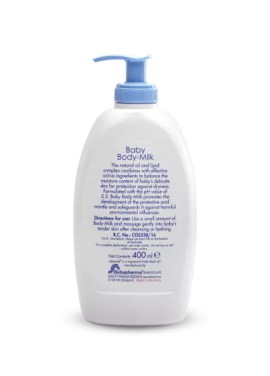 Sebamed Body Milk Baby Lotion-With Shea Butter & Almond