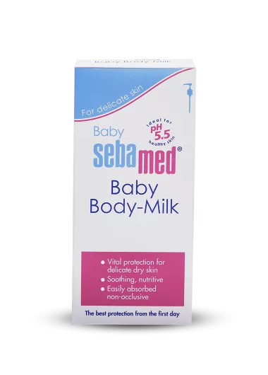 Sebamed Body Milk Baby Lotion-With Shea Butter & Almond