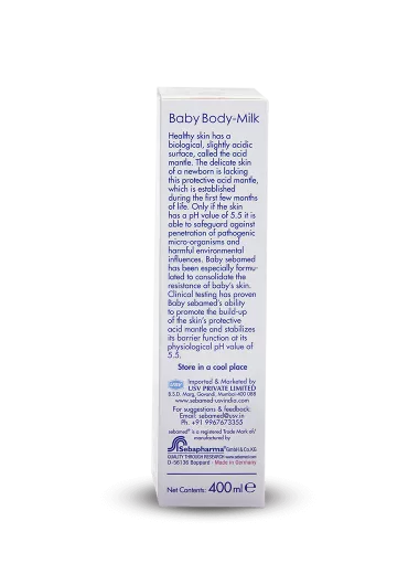 Sebamed Body Milk Baby Lotion-With Shea Butter & Almond