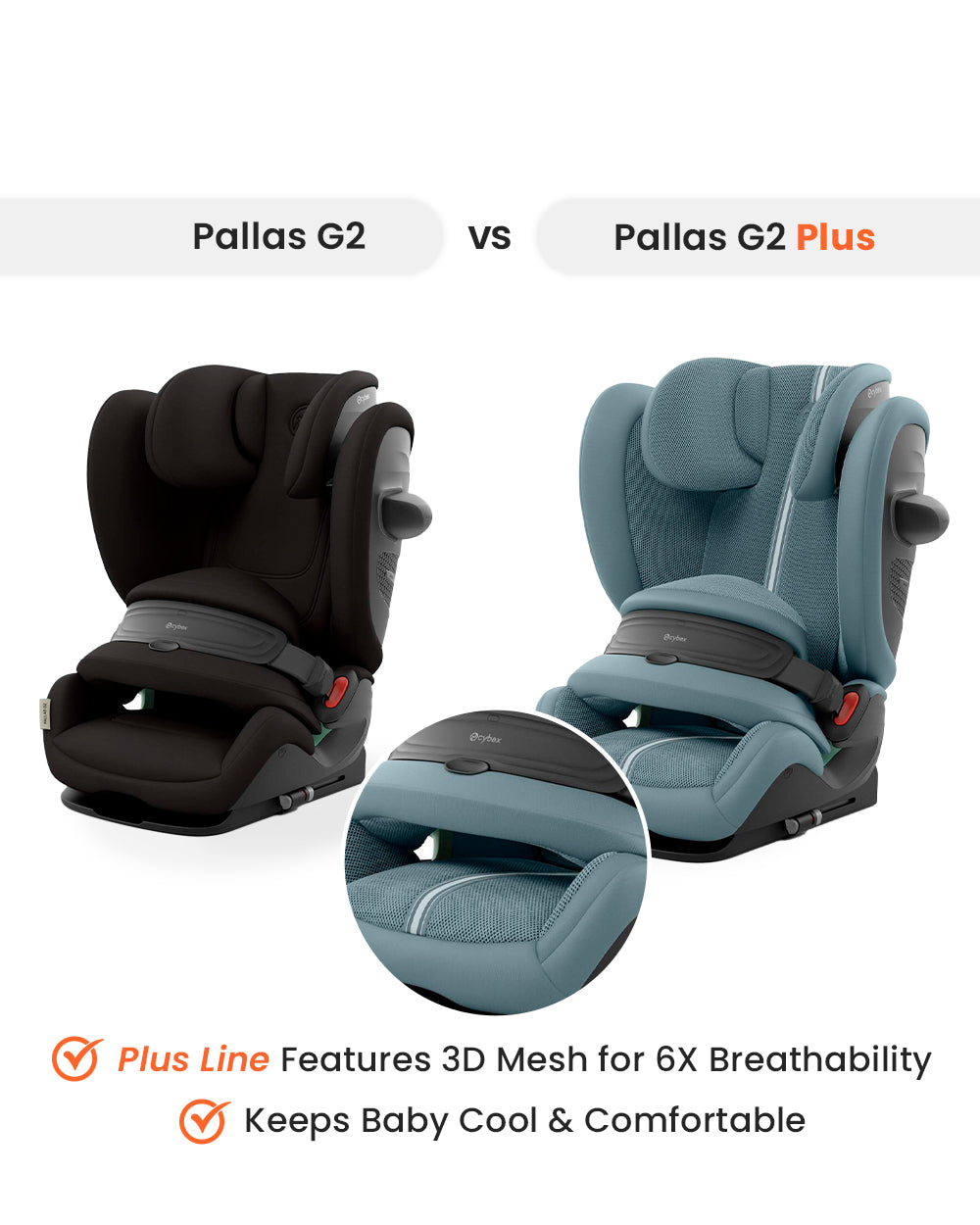Cybex Pallas G2 Baby Car Seat-Magic Black-Extra 5% Off – duckduckbaby