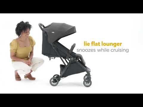 Joie Tourist Lightweight Baby Stroller-Flat Reclining Seat-One
