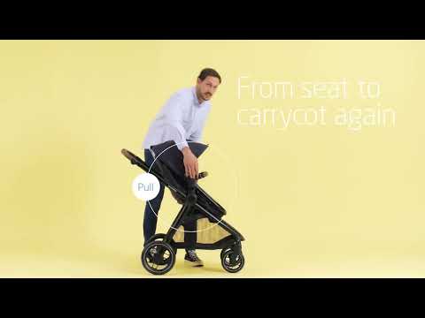 Maxi Cosi Zelia Baby Stroller-2 in Seat With Carry Cot Mode