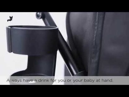 Leclerc Uni Cup Holder for Strollers-for 0 to 5Y-Black