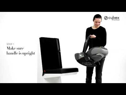 Cybex Cloud T i-Size PLUS Baby Car Seat-Rear Facing-Mesh Fabric For 6x Better Airflow-With Mesh Window On Canopy-Near Flat Reclining Seat-12 Positions Adjustable Headrest-For 0 to 2Y (Upto 13 Kg)-Cozy Beige