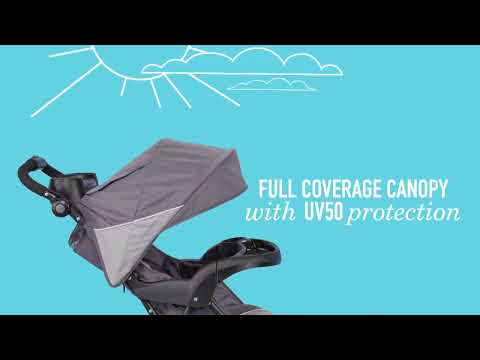 Graco Cititrek Jogging Baby Stroller-Front Wheel With Double Tires