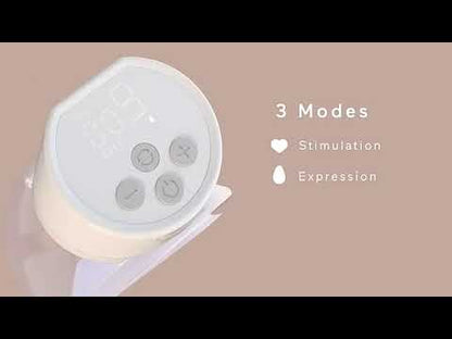 Momcozy S12 Pro Single Wearable Breast Pump-Portable-With Long Battery Life-Double Sealed Flange Design-24mm-3 modes and 9 Levels-Hands Free-Quiet Motor-White