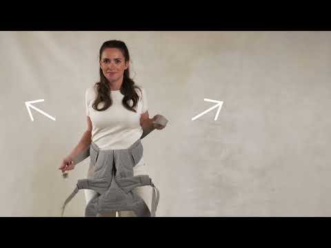 Ergobaby Omni Deluxe Mesh Baby Carrier-With 4 Carry Positions-SoftFlex Mesh For Easy Airflow-6 Storage Pockets-Adjustable Head Support-Breastfeeding Friendly-For 0 to 4Y (3.2 to 20 Kg)-Pearl Grey