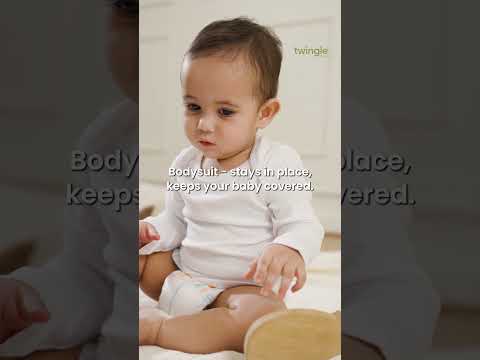 Twingle 100% Organic Cotton Jhabla Vest-Front Snaps for Easy Dressing-No Itchy Neck Tags-Long Sleeves-Solid-White-Pack of 3-For Infants