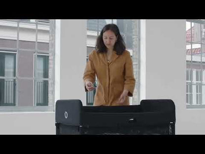 Bugaboo Stardust Travel Cot & Playard-Easy Unfold in One Second-With Zip In Bassinet, Mattress & Travel Bag-2 Year Warranty-For 0 to 2Y (Upto 15 Kg)-Desert Taupe