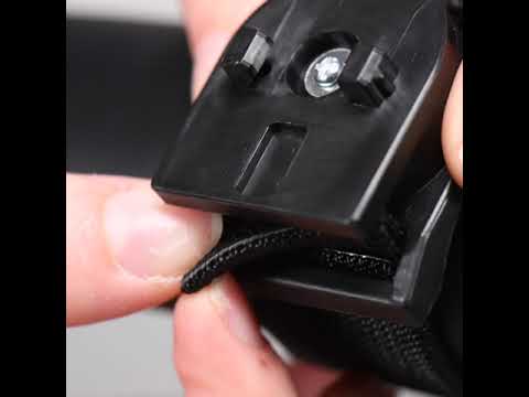 Dooky 2 in 1 Cup & Phone Holder-Clips Onto Stroller Handle Bars-Black