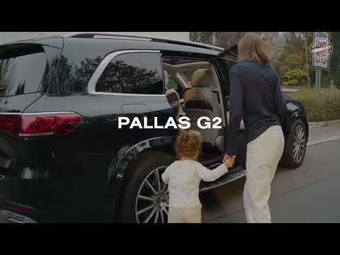 Cybex Pallas G2 PLUS Baby Car Seat-Forward Facing-Mesh Fabric For 6x Better Airflow-With Airbag Style Impact Shield-Reduces the Risk of Neck Injury-12 Positions Adjustable Headrest-For 15M to 12Y (9 to 50 Kg)-Moon Black