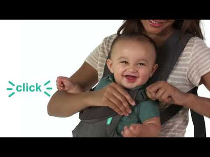 Infantino Flip 4-in-1 Convertible Baby Carrier-With 4 Carrying Positions-Head Support For Extra Comfort-Adjustable Waist Belt-For 0 to 3Y ( 3.5 to 14 Kg)-Leopard