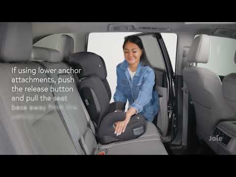 Joie Basil 2-in-1 Baby Car Seat-Forward Facing-Belt Positioning Booster-Converts to Backless Booster-7 Positions Adjustable Headrest-With Retractable Cup Holders-For 4 to 12Y (18 to 54 Kg)-Shale
