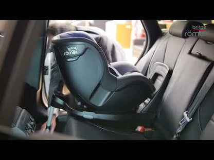 Britax Dualfix Plus Baby Car Seat-Convertible (Front & Rear Facing)-360 Degree Rotation-For 0 to 4Y (Upto 18Kg)-Space Black