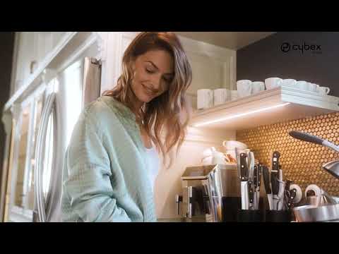 Cybex Lemo 3 in 1 High Chair-With Comfort Inlay, Baby Set & Tray-2 Years Warranty-For 6M to 99Y (Upto 120 Kg)-Sand Stone