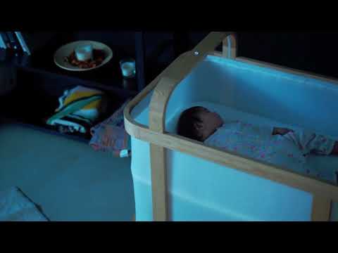 Cradlewise Convertible Smart Bassinet & Crib-ASTM F2194 Certified-Built In AI Monitor That Senses Early Wake Up Signs-1 Year Warranty-Includes VOC & PU Foam Free Mattress, Waterproof Mattress Cover, Fitted Sheet & Crib Mesh-For 0 to 2Y (Upto 15 Kg)