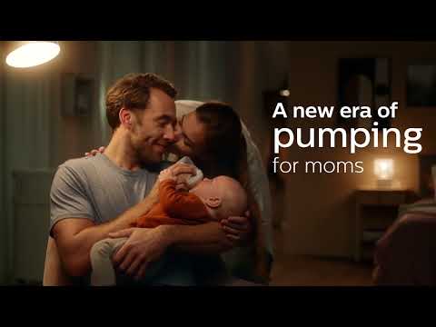 Philips Avent Single Electric Breast Pump-With 8 Stimulation & 16 Expression Settings-Comfortable Silicone Cushion-Includes Feeding Bottle (125 ml)-Quiet Operation-Memory Function-Easy to Clean-Milk Expression Pump