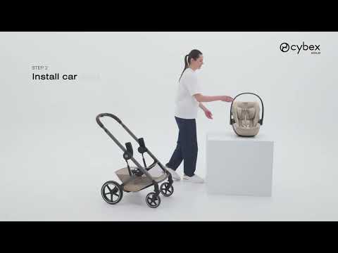 Cybex Cloud G3 PLUS Baby Car Seat-Rear Facing-Aircraft Certified-Latest Generation-Advanced Side Impact Protection-Ergonomic Flat Reclining Seat-14 Position Adjustable Headrest-For 0 to 2 (Upto 13 kg)-Moon Black