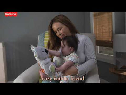 Fisher-Price Soothe n Snuggle Koala-Gentle Music & Sounds-Volume Control-Musical Soft Toy-6M+