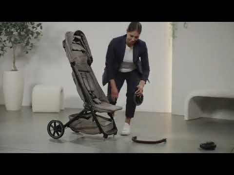 Nuna TRVL LX BMW Collection Cabin Friendly Stroller-With Free Cup Holder-Metal BMW Badge On Window Flap-Exclusive Wheels With BMW Logo-2 Years Warranty-Pram for 0 to 4Y (Upto 22Kg)-Mica