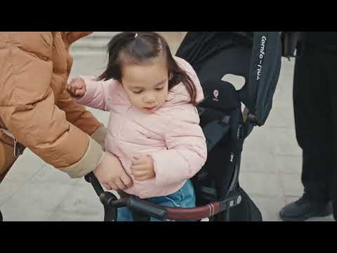 Qplay Comfo Max 7-in-1 Trike-Height Adjustable Parent Handle Bar-360 Degrees Rotating Seat-Adjustable Backrest-Foldable Frame-With Detachable Backpack-For 10M to 6Y (Upto 25 Kg)-Grey