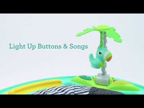 Infantino 2-In-1 Sit, Spin & Stand Entertainer & Activity Table-Learning & Educational Toys-12M+