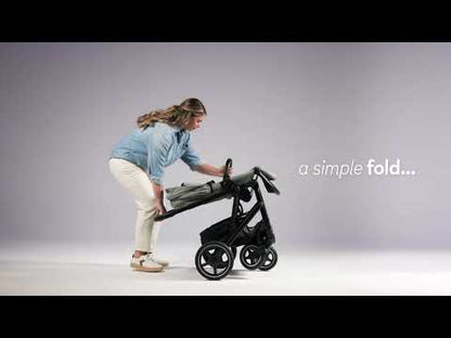 Joie Elara Stroller-Reversible & Flat Reclining Seat-Height Adjustable Parent Handle Bar-One Hand Fold-2 Years Warranty-For 0 to 4Y (Upto 22 kg)-Cashew