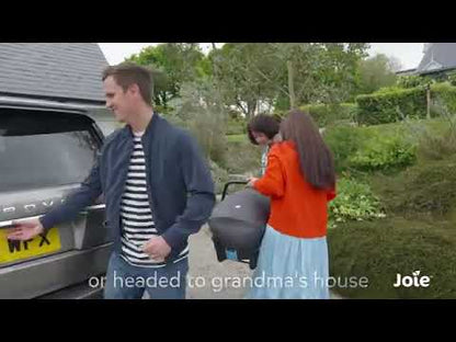 Joie Roomie Go Travel Bedside Crib-Compact Fold-With Both Side Mesh Windows & Removable Mattress-5 Height Adjustments-With 4 Lockable Wheels-For Infants-Upto 9 Kg-Clay