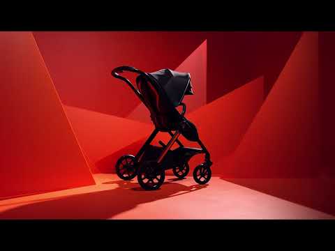 Lamborghini x Silver Cross Reef Al Arancio Stroller & Cot