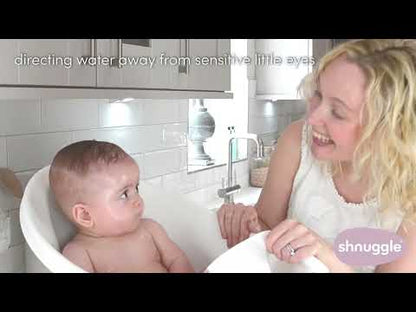 Shnuggle Baby Bath Tub with Bather & Jug-0 to 48M-Taupe