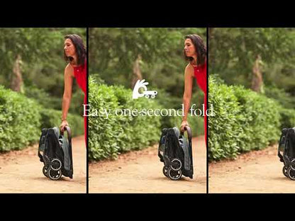 Joolz Aer+ Cabin Friendly Stroller & Carry Cot Travel System-With Bumper Bar & Travel Bag-Forest Green