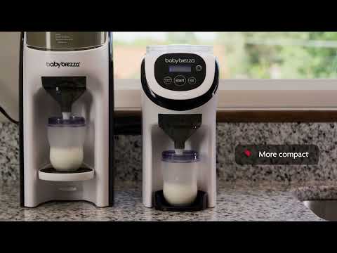 Baby Brezza Formula Pro Mini Compact Formula Dispenser–Instant Warm Formula-Adjustable Serving Size(60-300 ml)-Removable Water Tank & Easy Setup