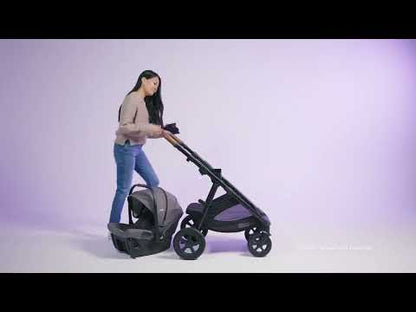 Joie Hazel Baby Stroller-Height Adjustable Seat & Parent Handle Bar-Reversible & Flat Reclining Seat-Car Seat Compatible-2 Years Warranty-For 0 to 4Y (Upto 22 kg)-Blush