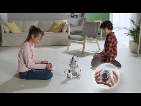Silverlit YCOO Robo Dackel Jr-SmartBall Auto Follow & Gesture Control-Extendable Body to 26 Cm-5Y+