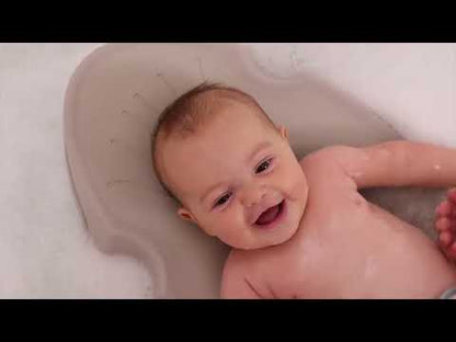 Shnuggle Baby Bath Tub with Bather & Jug-0 to 48M-Taupe