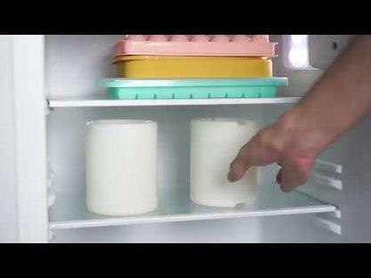 Momcozy Portable Baby Bottle Cooler-24 Hour Ice-Free Cooling with 2 Separate Storage Bottles-22oz Large Capacity & Travel-Friendly