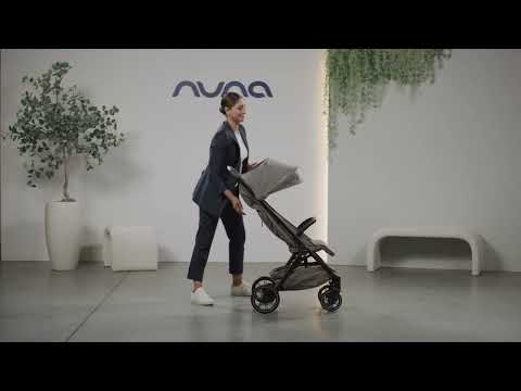 Nuna TRVL LX BMW Collection Cabin Friendly Stroller-With Free Cup Holder-Metal BMW Badge On Window Flap-Exclusive Wheels With BMW Logo-2 Years Warranty-Pram for 0 to 4Y (Upto 22Kg)-Mica