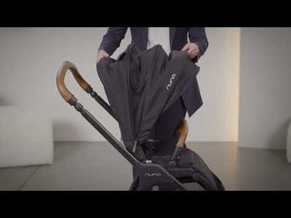 Nuna TRIV Next Baby Stroller-With Cup Holder-One Hand Fold-Includes Rain Cover & Post Adaptors-2 Years Warranty-Pram for 0 to 4Y (Upto 22Kg)-Thunder