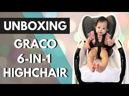 Graco Made2Grow Baby High Chair-Self Standing Fold-With 6 Growing Stages-6M to 7Y (Upto 18Kg)-Tasha