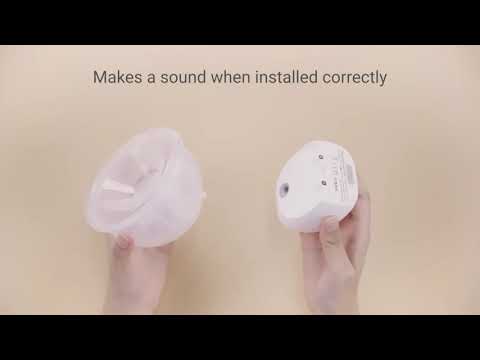 Momcozy S9 Pro Single Wearable Breast Pump-Portable, Silicone Material, With Long Battery Life-Flange Size 24mm-Hands free design with 2 modes and 9 Levels-LED Display-Quiet Motor-Grey