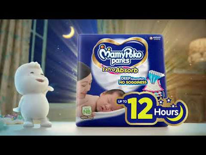 MamyPoko Extra Absorb Diaper Pants-L (9-14 Kg)-2X Protection for Thigh Leak