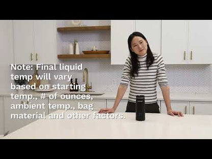 Baby Brezza SuperFast Portable Bottle Warmer - Warms Breastmilk & Formula - Up to 270ml - 67% Faster - Black