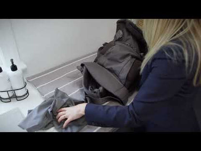 Nuna Cudl Luxe Baby Carrier-4 Carrying Position-Made With 70% Cashmere & 30% Silk Blend-Perfectly Giftable-With Laundry Bag, Pouch, Socks, Bibs, Harness Cover & Storage Bag-For 0 to 3Y (Upto 16 Kg)-Dusk